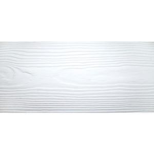 Сайдинг фиброцементный Cedral Wood C01 Белый минерал 3600х190х10 мм
