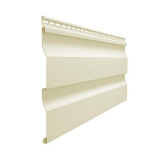 Сайдинг виниловый Docke Standard D4D Корабельный брус Сливки 3000х203 мм