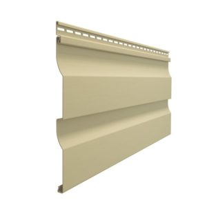 Сайдинг виниловый Docke Standard D4D Корабельный брус Крем-Брюле 3000х203 мм
