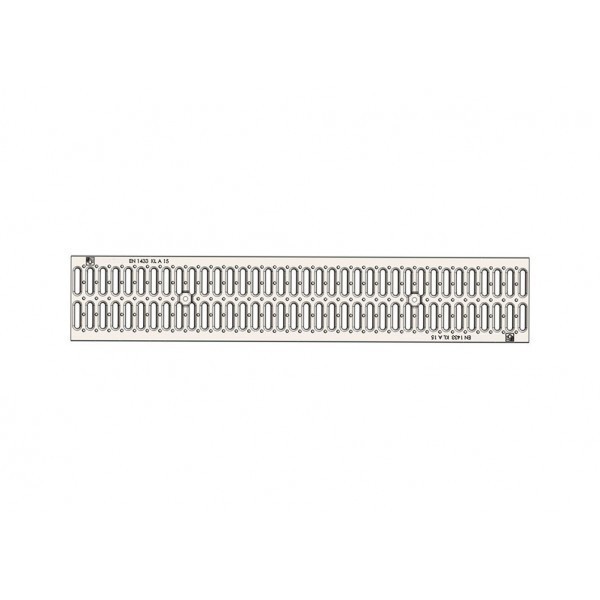 Решетка штампованная оцинкованная Drenline DN150 A15 31541А 1000х197х22 мм Решетка штампованная оцинкованная Drenline DN150 A15 31541А 1000х197х22 мм — изображение 2