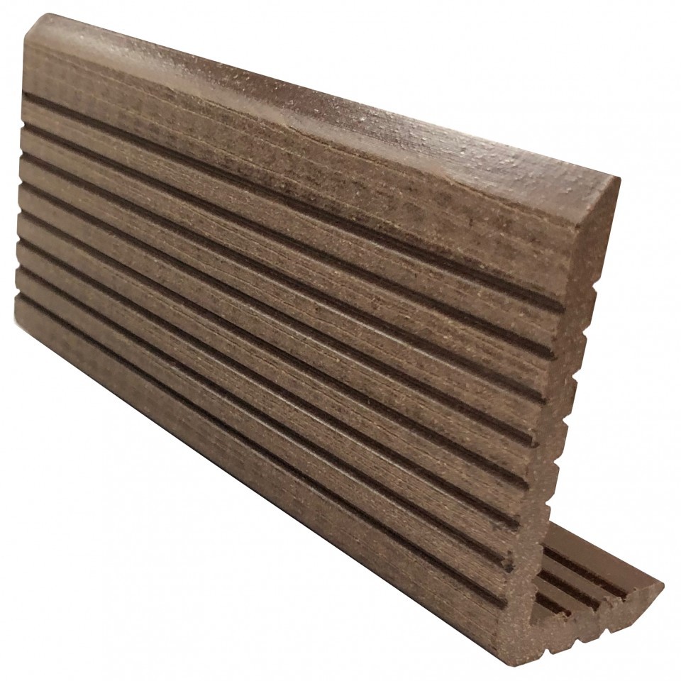 Уголок из ДПК декоративный Wooden Deck Коричневый 4000х70х35 мм Уголок из ДПК декоративный Wooden Deck Коричневый 4000х70х35 мм — изображение 3