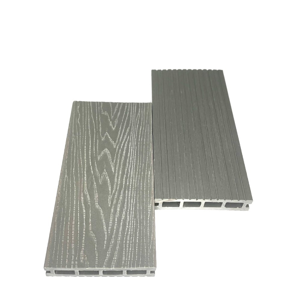 Террасная доска из ДПК Altay Decking Серый 3000х150х24 мм Террасная доска из ДПК Altay Decking Серый 3000х150х24 мм — изображение 2