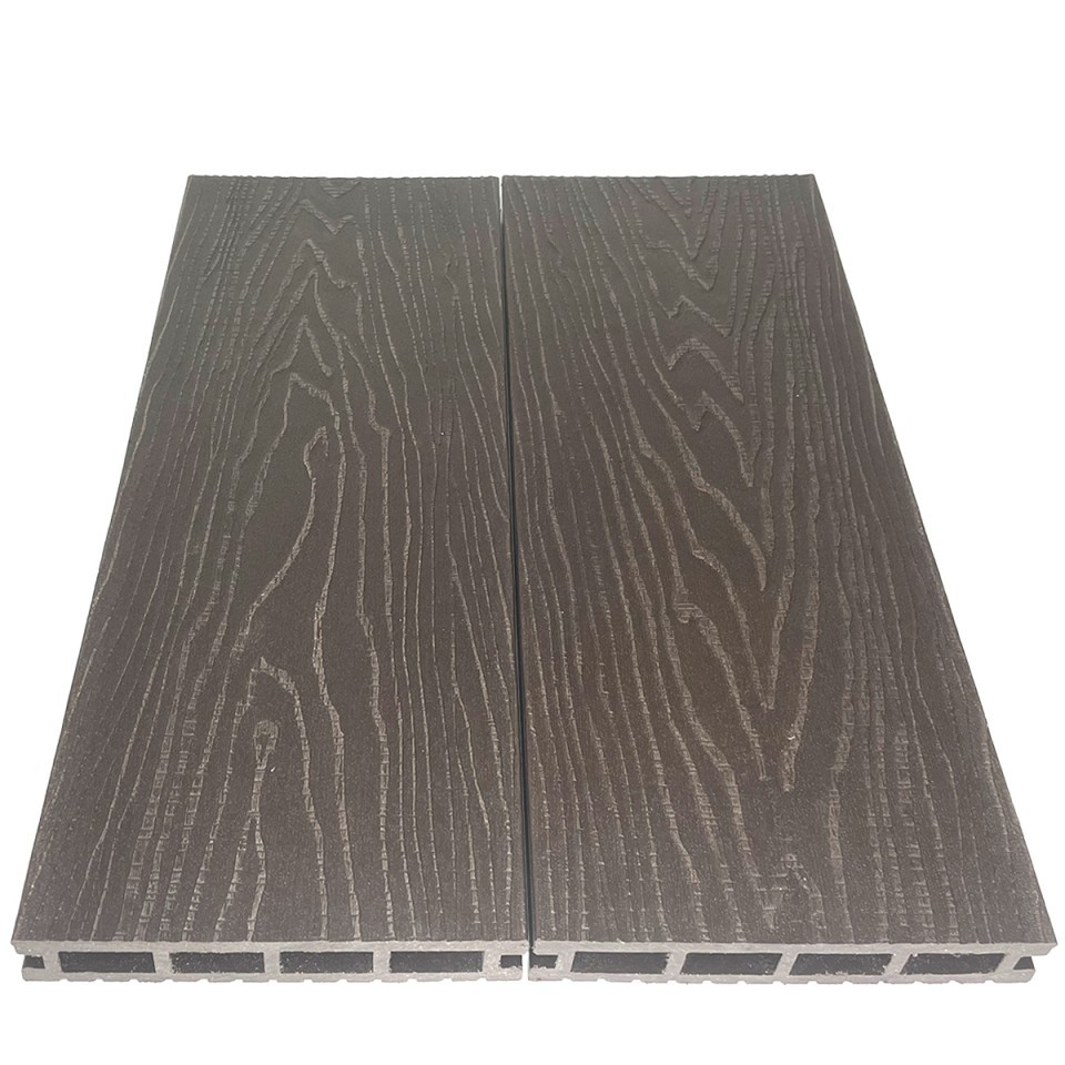 Террасная доска из ДПК Altay Decking Венге 6000х150х24 мм Террасная доска из ДПК Altay Decking Венге 6000х150х24 мм — изображение 3