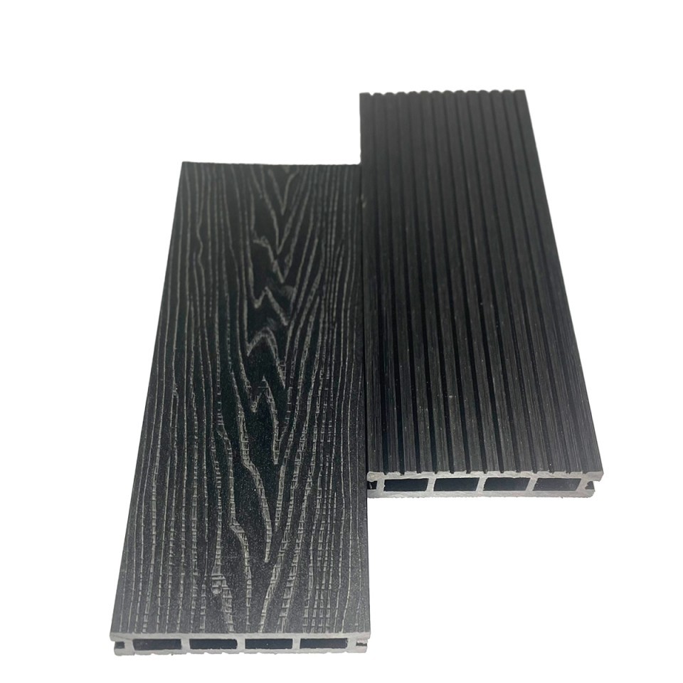 Террасная доска из ДПК Altay Decking Графит 6000х150х24 мм (есть дефект) Террасная доска из ДПК Altay Decking Графит 6000х150х24 мм (есть дефект) — изображение 2