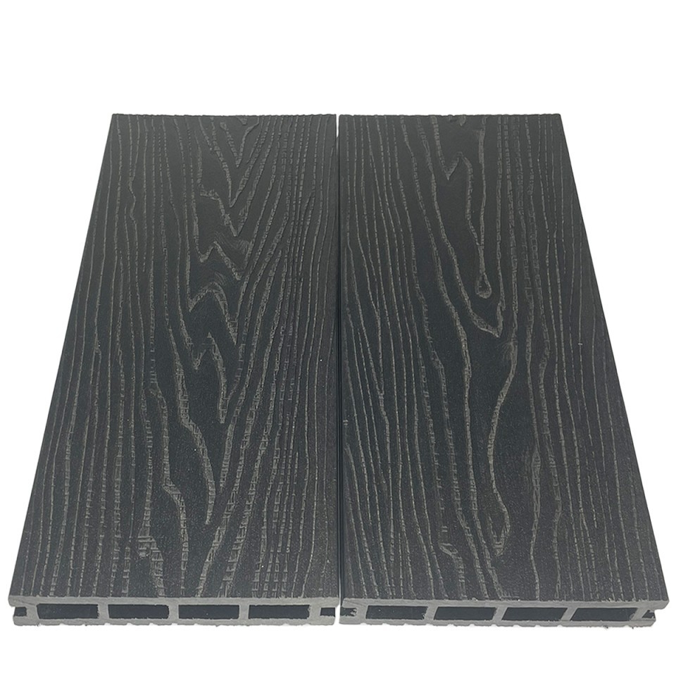 Террасная доска из ДПК Altay Decking Графит 6000х150х24 мм (есть дефект) Террасная доска из ДПК Altay Decking Графит 6000х150х24 мм (есть дефект) — изображение 3
