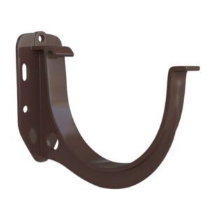 Кронштейн желоба ПВХ Альта-Профиль Элит Коричневый 125 мм Кронштейн желоба ПВХ Альта-Профиль Элит Коричневый 125 мм