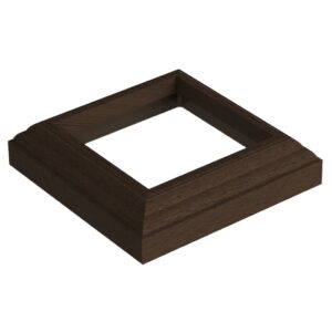 Крышка нижняя из ДПК Woodvex Select Венге 150х150 мм