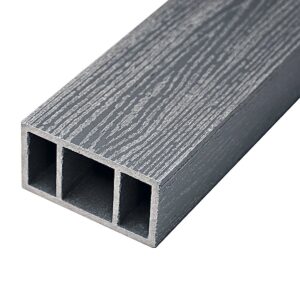 Перила нижние из ДПК Faynag Wood Графит 3000х95х50 мм