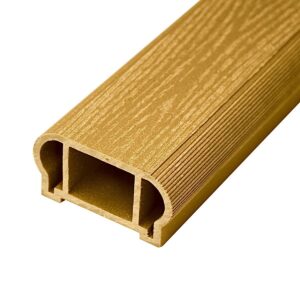 Перила верхние из ДПК Faynag Wood Орех 3000х95х50 мм