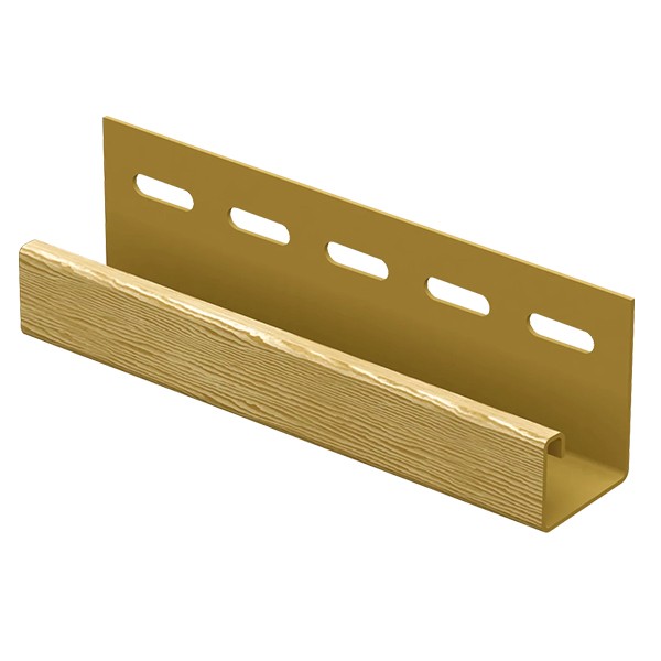 Планка J-профиль Ю-Пласт Timberblock Дуб золотой 3050 мм Планка J-профиль Ю-Пласт Timberblock Дуб золотой 3050 мм
