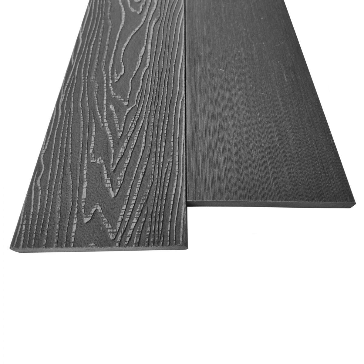 Заборная доска из ДПК Altay Decking Графит 4000х130х12 мм Заборная доска из ДПК Altay Decking Графит 4000х130х12 мм