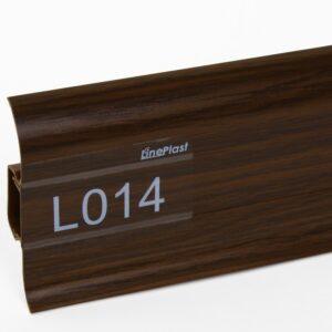 Плинтус напольный ПВХ Line Plast L014 Венге 2200х58х22 мм