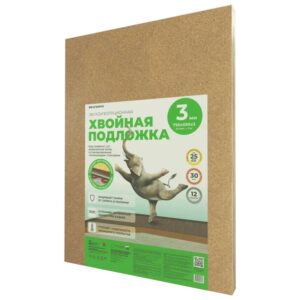 Подложка листовая хвойная Beltermo Underfloor 790х590х3 мм