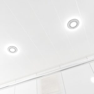 Потолок реечный Cesal 3306 Белый матовый Profi 100х2000х0,3 мм