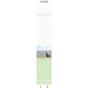 Стеновая панель ПВХ Panda 04520 Лаванда Котенок 2700х250х8 мм комплект 2 шт