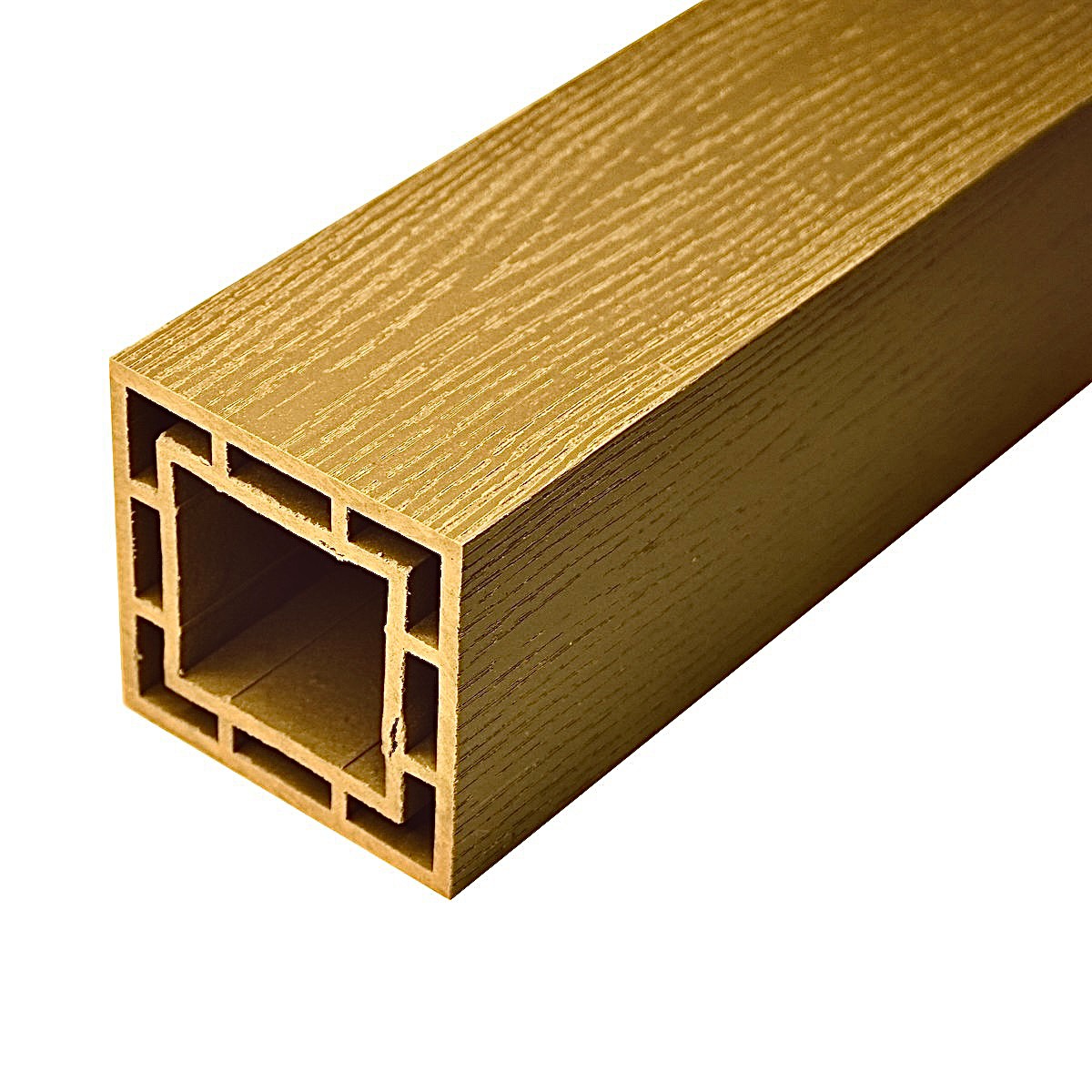 Столб из ДПК Faynag Wood Орех 3000х100х100 мм Столб из ДПК Faynag Wood Орех 3000х100х100 мм