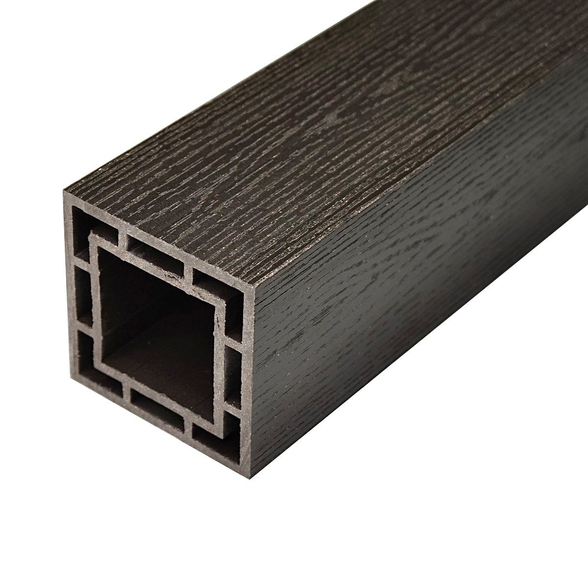 Столб из ДПК Faynag Wood Венге 3000х100х100 мм Столб из ДПК Faynag Wood Венге 3000х100х100 мм