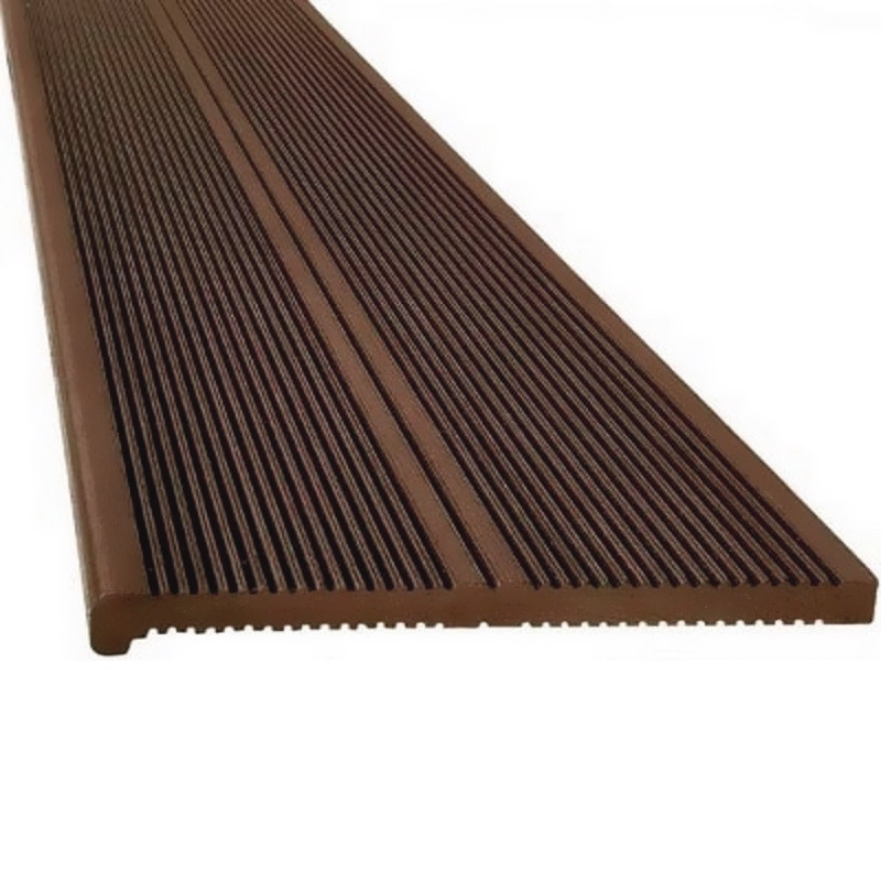 Ступень из ДПК полнотелая Wooden Deck Коричневая 4000х320х20 мм Ступень из ДПК полнотелая Wooden Deck Коричневая 4000х320х20 мм