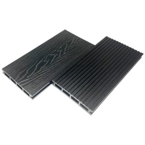 Террасная доска из ДПК Altay Decking Графит 4000х150х24 мм (есть дефект)