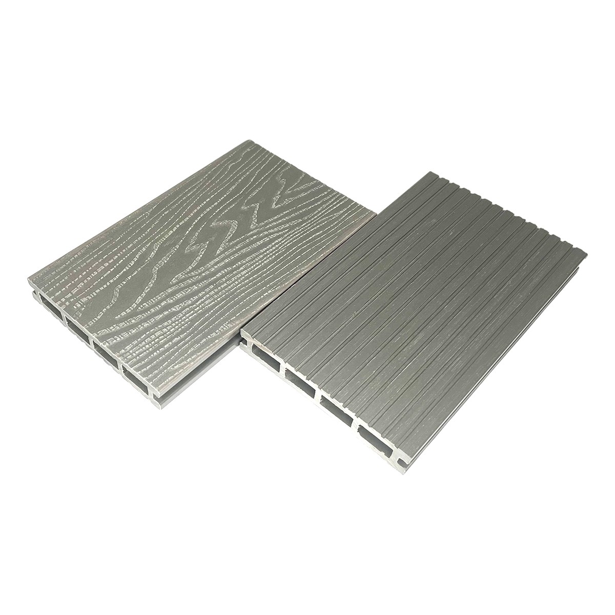 Террасная доска из ДПК Altay Decking Серый 4000х150х24 мм (есть дефект) Террасная доска из ДПК Altay Decking Серый 4000х150х24 мм (есть дефект)