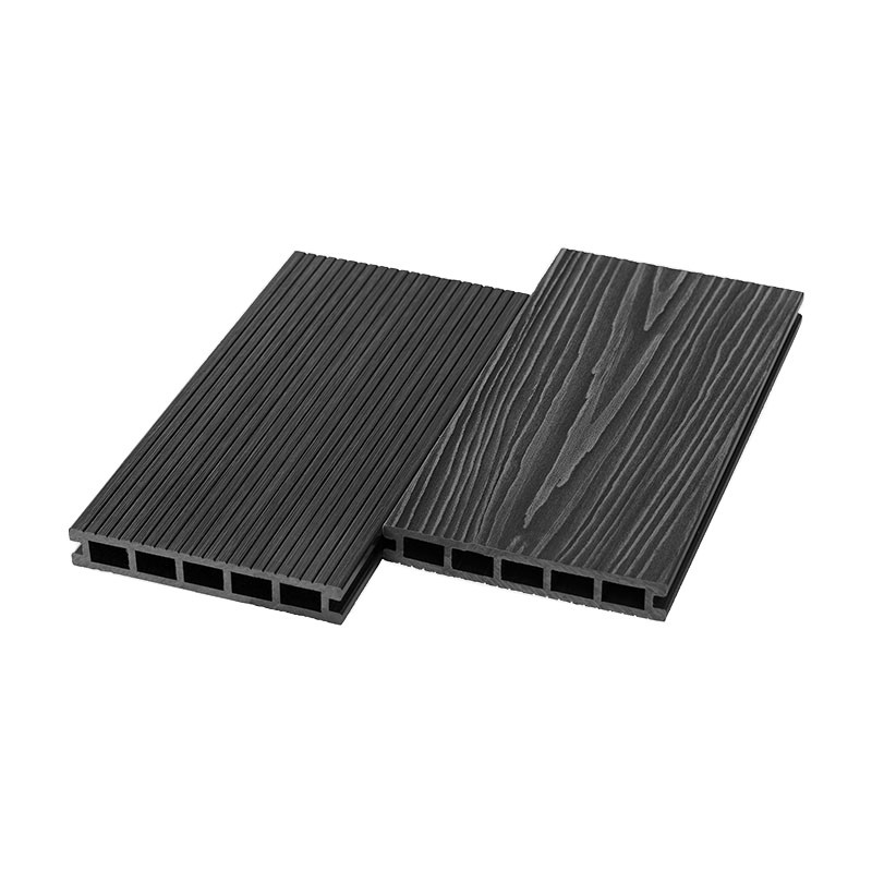 Террасная доска из ДПК RusDecking UnoDeck Ultra Графит 4000х150х24 мм Террасная доска из ДПК RusDecking UnoDeck Ultra Графит 4000х150х24 мм
