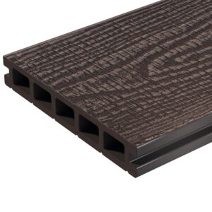 Террасная доска из ДПК Woodvex Expert Antique Wenge 4000х150х25 мм