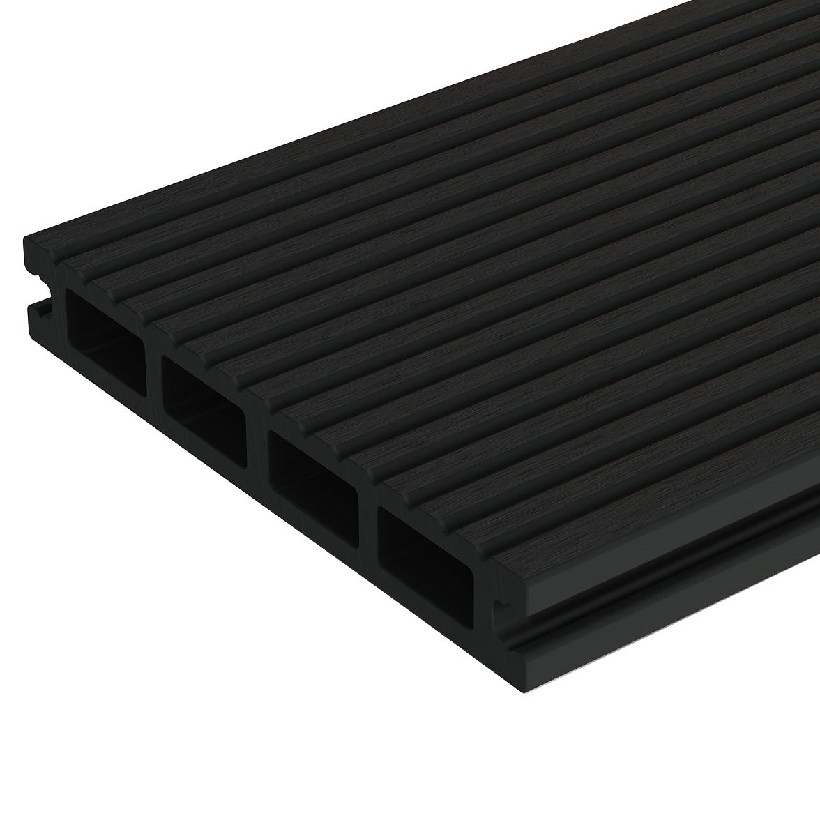 Террасная доска из ДПК Woodvex Select Графит 4000х146х22 мм Террасная доска из ДПК Woodvex Select Графит 4000х146х22 мм