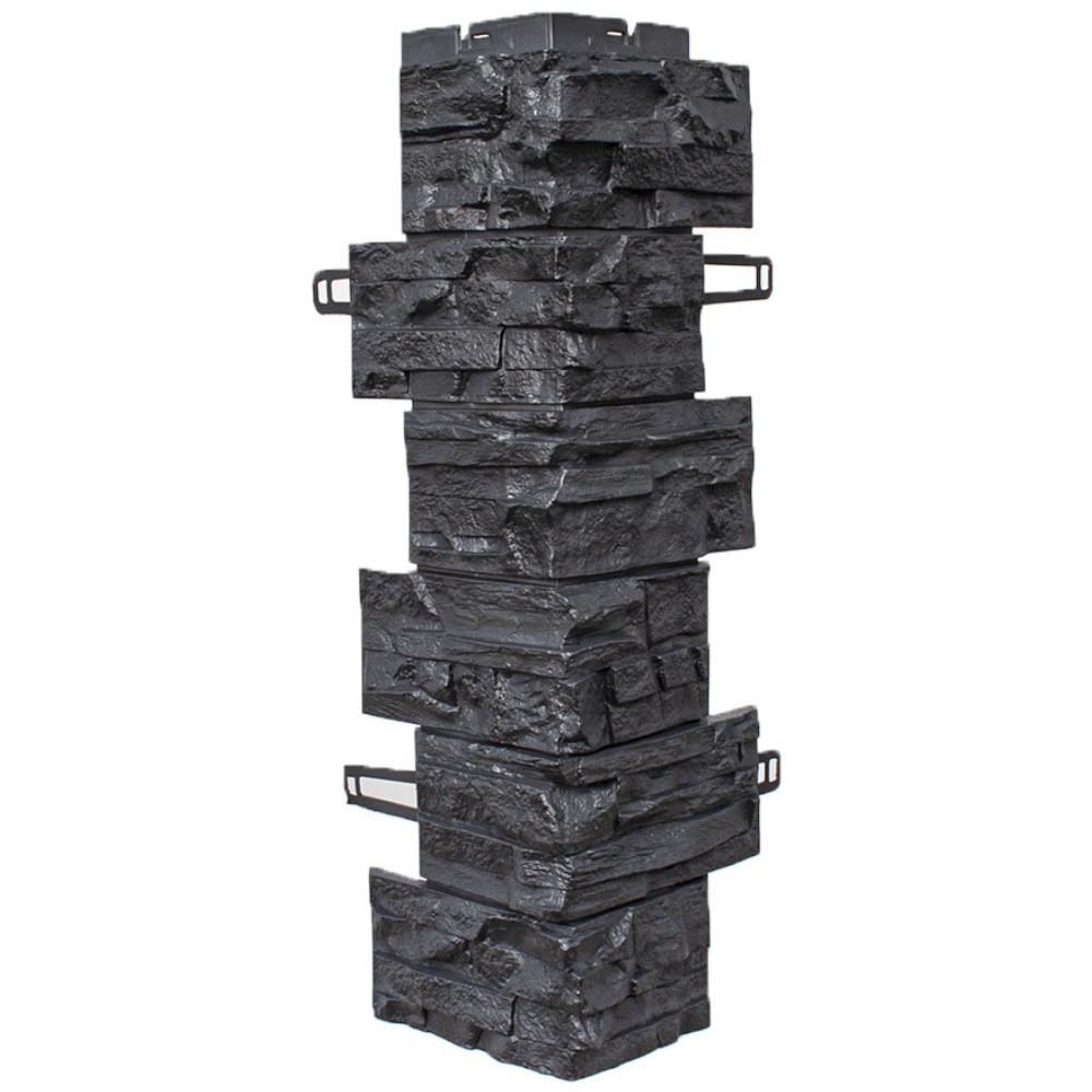 Угол наружный Royal Stone Rocky Stone Кингстон 600х185х185 мм Угол наружный Royal Stone Rocky Stone Кингстон 600х185х185 мм