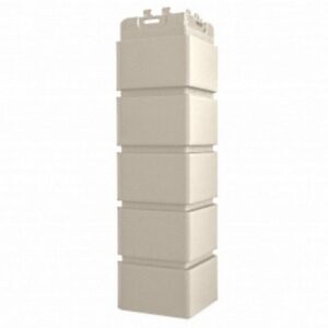 Угол наружный Grand Line Клинкерный кирпич Classic Молочный 390х120х120 мм
