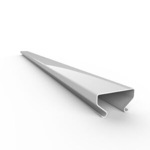 Вставка реечного потолка Cesal C01 Жемчужно-белый Глянцевый 25х3000х0,4 мм