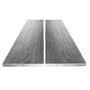 Заборная доска из ДПК RusDecking UnoDeck Forte Серая-33 4000х140х13 мм